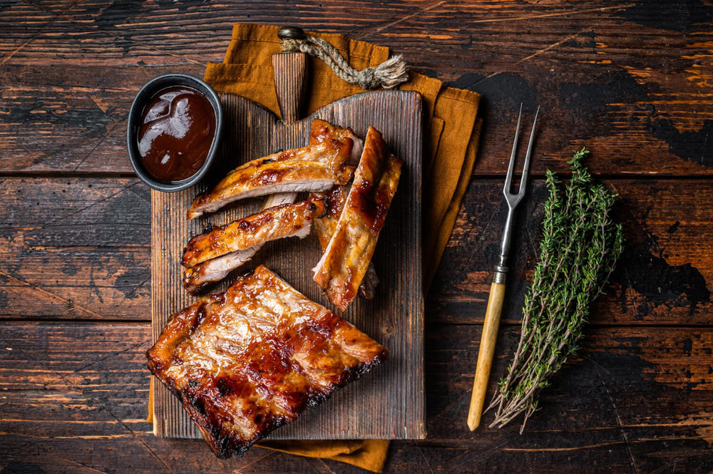 French Trimmed Rack of Pork Ribs – Harvel House Farm
