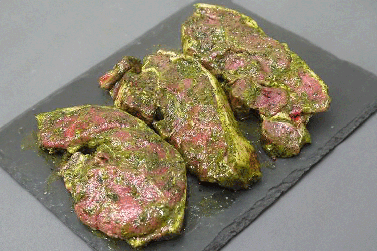 Minted Lamb Steaks