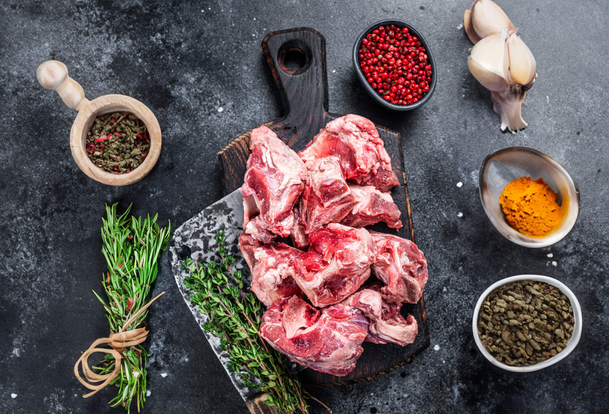 Stewing Lamb on the Bone